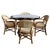 Mid 20th Century McGuire Bamboo Table Set For Sale - Image 5 of 12
