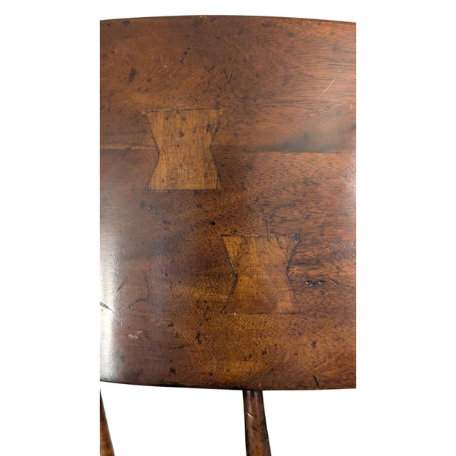 1950s Likely Wharton Esherik Captain's Chair For Sale - Image 9 of 9