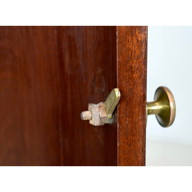 Wood Empire 19th Century "Somno" Column Bedside Table, England For Sale - Image 7 of 8