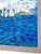 Paint Hand-Painted Acrylic Impasto Seashore Painting With Sailboats and Black Beachgoers For Sale - Image 7 of 11