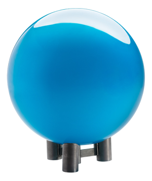 Blue Glass Table Lamp by Roberto Menghi for Venini, Italy, 1968