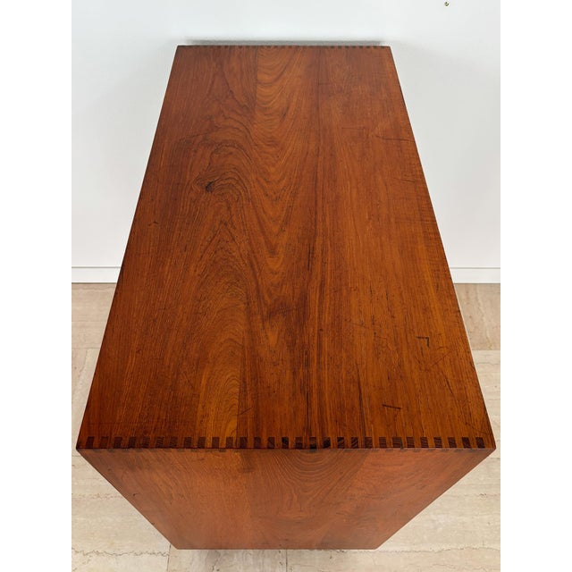 Wood Mid-Century Modern Scandinavian Sideboard in Teak by Peter Hvidt & Orla Molgaard Nielsen for Søborg Møbelfabrik, 1960s For Sale - Image 7 of 13