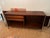 Mid-Century Modern Walnut Credenza designed by Paul McCobb for Calvin, circa 1950’s. Walnut grain with aluminum trim....