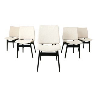 Mid-Century Dining Chairs attributed to Jos De Mey, 1950s, Set of 6 For Sale
