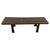 Andrianna Shamaris Impressive Hand Carved Espresso Stained Teak Wood Bench For Sale - Image 15 of 18