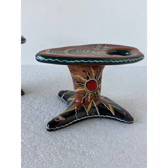 Majolica Ceramic Hangers from Deruta, Italy, 1960s, Set of 2 For Sale - Image 12 of 18