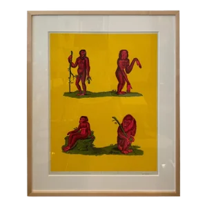 Vintage Tiber Press Framed Print, Simeons