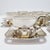 Art Deco Silver-Plated Argentor Tea Set with Karlsbad Porcelain Liners, 1930s, Set of 20 For Sale - Image 11 of 18