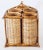 Mid 20th Century Rattan & Bamboo Wine Rack For Sale - Image 10 of 13