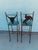 Pair Vintage Teena Iron Works Southwestern Bar Stools For Sale - Image 6 of 12