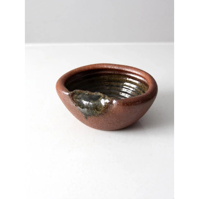 Late 20th Century Vintage Studio Pottery Bowl For Sale - Image 5 of 11