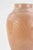 Vintage Art Deco Pink Moulded Glass Vase with Floral Design, France, 1940s For Sale - Image 3 of 5