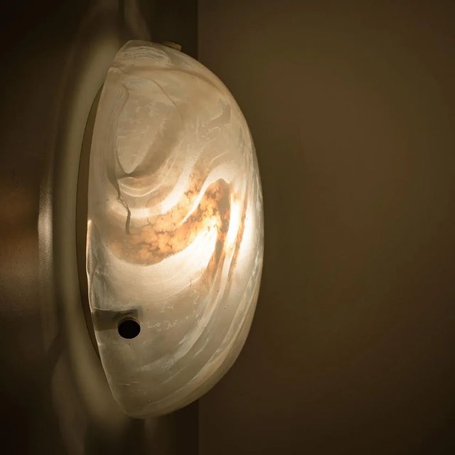 1960s Blown Murano Glass Wall Light or Flush Mount, 1965 For Sale - Image 5 of 10