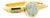 1990s Italian 14k Gold 3.38 Carat Diamond Pavé Dome Bangle Bracelet For Sale