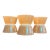 Vintage Fire King Peach Custard Cups, Ramekins, Set of Six Dessert Cups For Sale