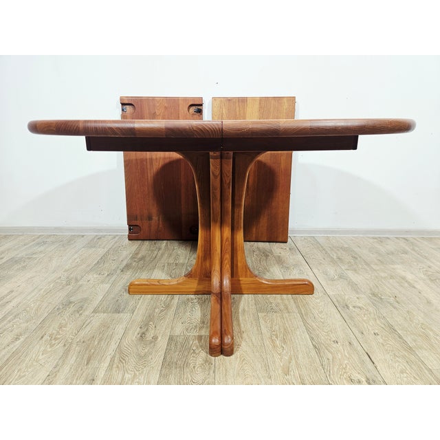 Danish Teak Extending Table +and Chairs from Möbelfabrik Holstebro, 1970s, Set of 9 For Sale - Image 11 of 18