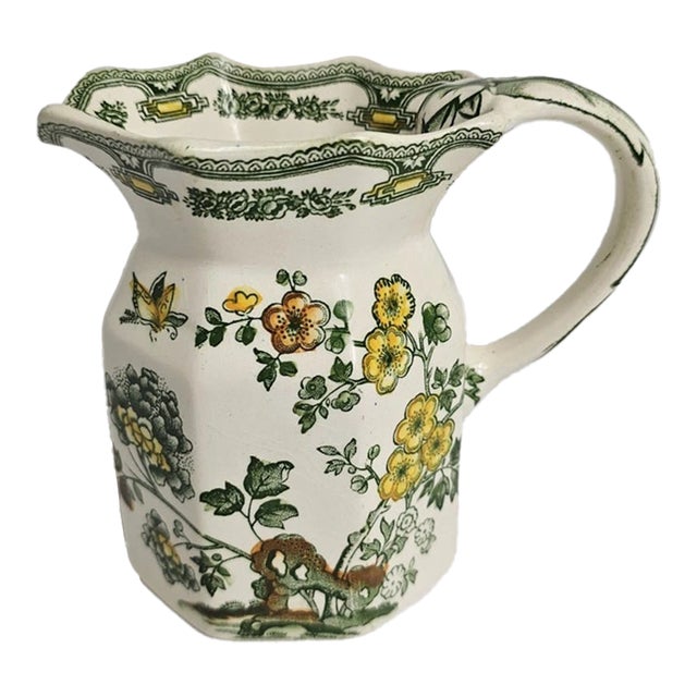 Vintage Mason's Ironstone Pitcher For Sale