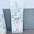 1980s Vintage Textured Floral Painted Pedestal and Painting - 2 Pieces For Sale - Image 5 of 9