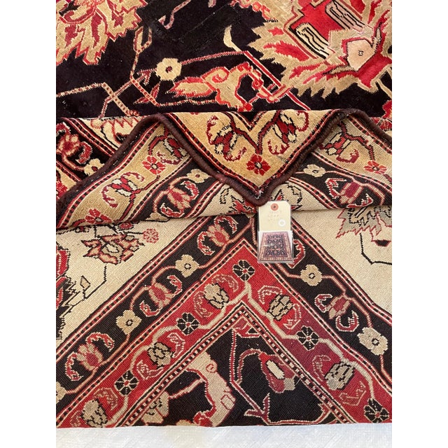 Goldenrod 1900s Antique Indian Rug - 16'2'' X 12'0'' For Sale - Image 8 of 9