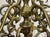 Gold Two-Tier 12-Light Dutch Brass Chandelier, 1930s For Sale - Image 8 of 18