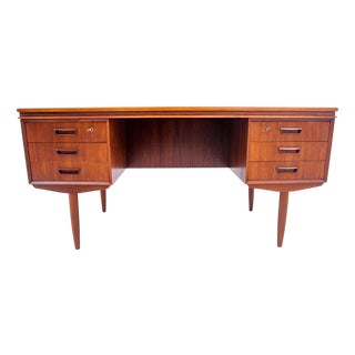 Danish Desk in Teak, 1960s For Sale
