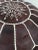 Brown Moroccan Leather Pouf Cover For Sale - Image 6 of 9
