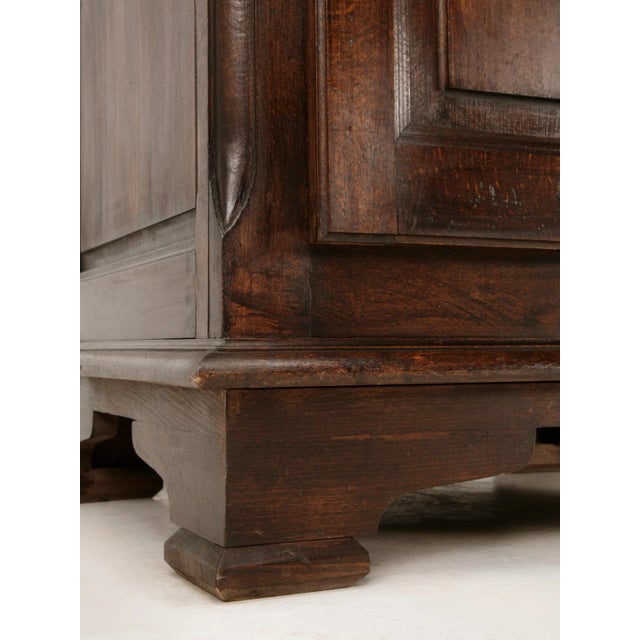 Vintage French Oak Flip-Top Confiturier, Cabinet, Cupboard or Dry Sink, or Bar For Sale - Image 10 of 10