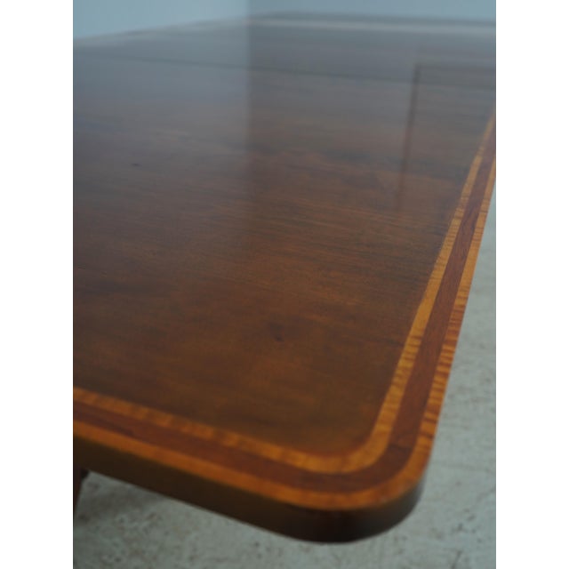 Larry Crossman Bench Made Mahogany Dining Room Table For Sale - Image 12 of 18