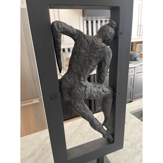 Vintage Abstract Brutalist Female Sculpture For Sale - Image 9 of 10