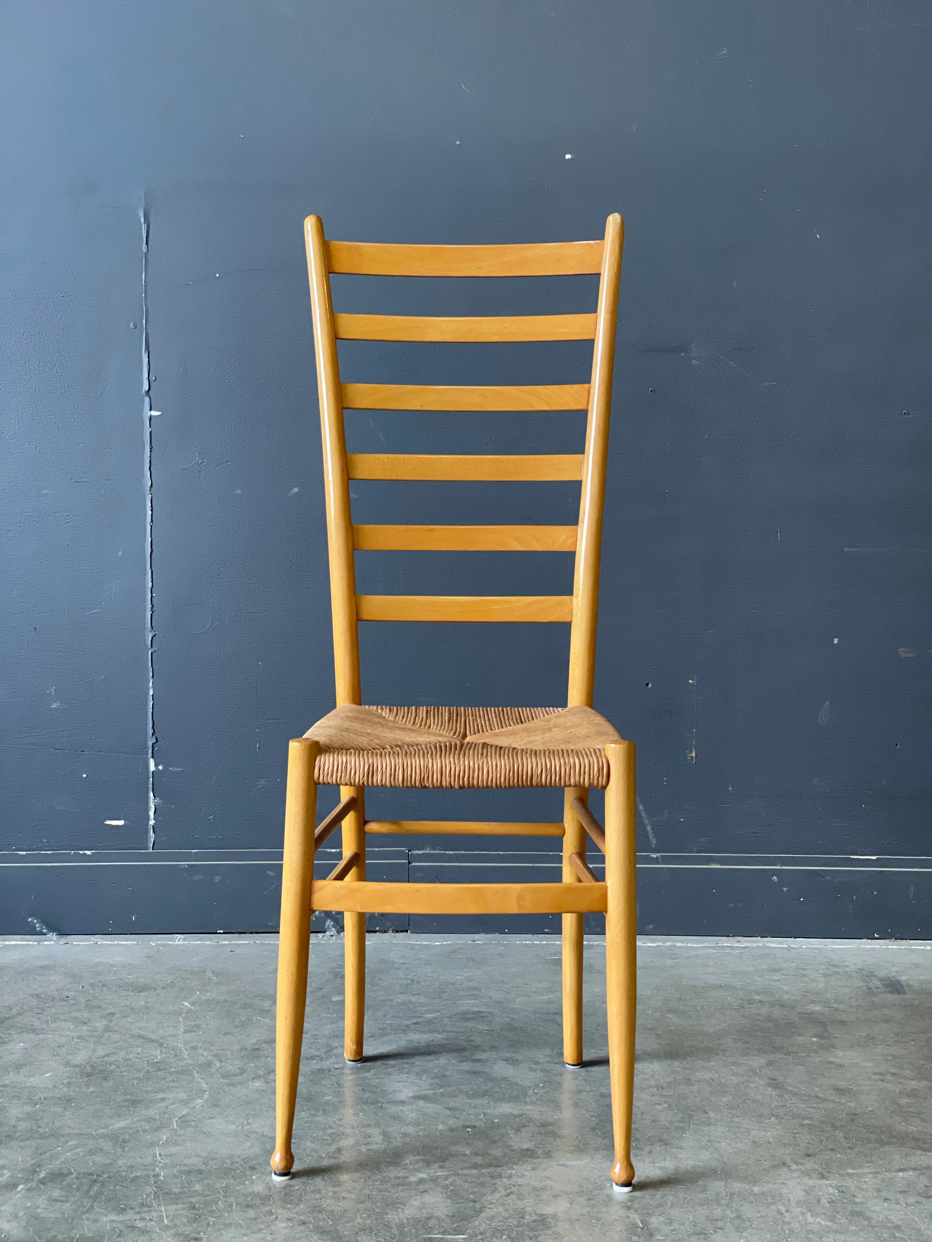 Furniture Gio Ponti Ladder Back Chair Gio Ponti For Otto Gerdau