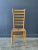 Sophisticated set of 4 Italian ladder back dining chairs attributed to Gio Ponti. These ‘Sorrento’ side chairs are made of...