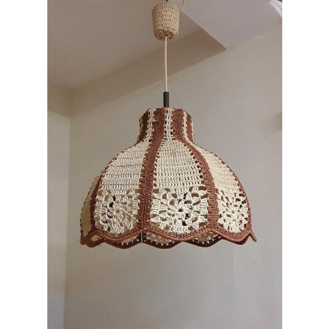 Vintage German Ceiling Lamp, 1970s, in Very Good conditions. Designed 1970 to 1979 European Plug (up to 250V).The wiring...