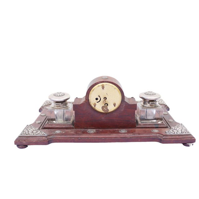 Sterling Silver Inkwell, 19th Century, Set of 3 For Sale - Image 12 of 14