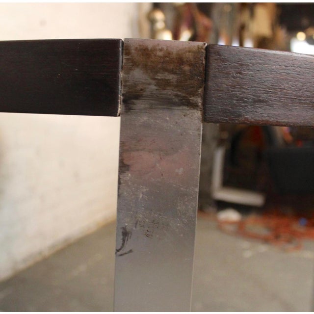 Wood Mid 20th Century Circular Dining Table Attributed to Henri Lesetre & Claude Gaillard for Ligne Roset For Sale - Image 7 of 8