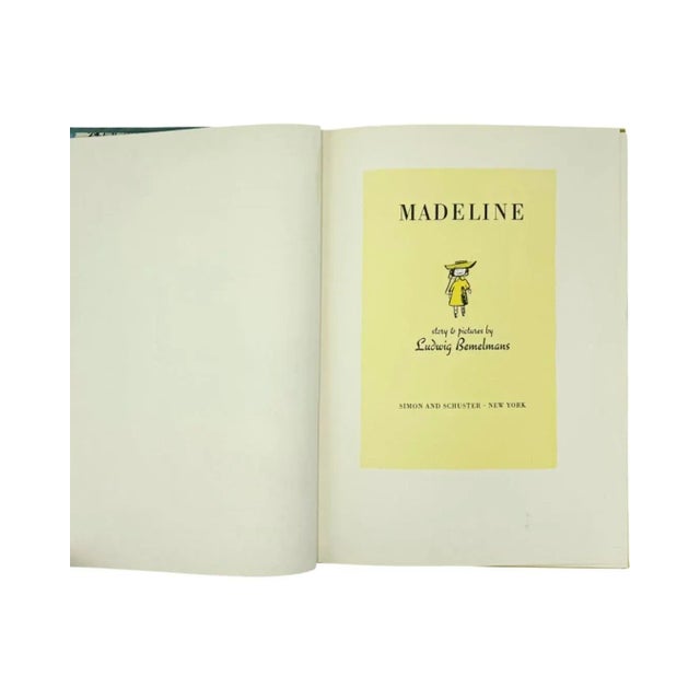 French Madeline by Ludwig Bemelmans 1939 Book 1st Edition For Sale - Image 3 of 15