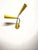 Metal 2-Light Sputnik Wall Lamp with Adjustable Arms, 1960s For Sale - Image 7 of 12