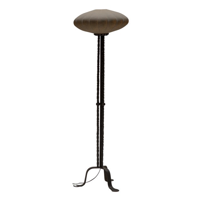 Mid-Century French Brutalist Floor Lamp, 1960s-1970s For Sale