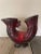 Red Ceramic Rooster, 1960s, in Very Good conditions. Designed 1960 to 1969
