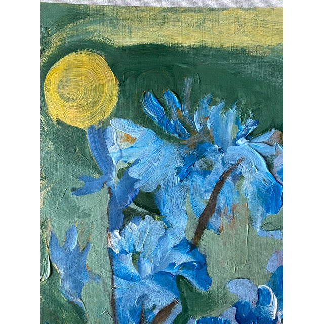 Original Work on Paper-Jardin d'Hiver-Shizico Yi-British Awarded Artist-Impasto-Oil on Paper For Sale - Image 9 of 18