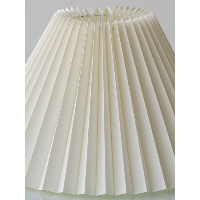 Danish Modern Stoneware Table Lamp with New Pleated Lampshade from Michael Andersen & Søn, 1960s For Sale - Image 18 of 18