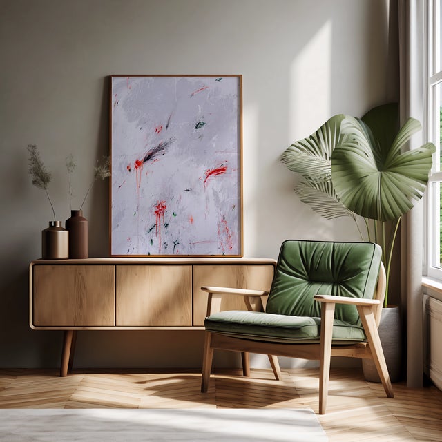 Large Original Abstract Painting on Canvas by Margot Sinclair For Sale - Image 4 of 10