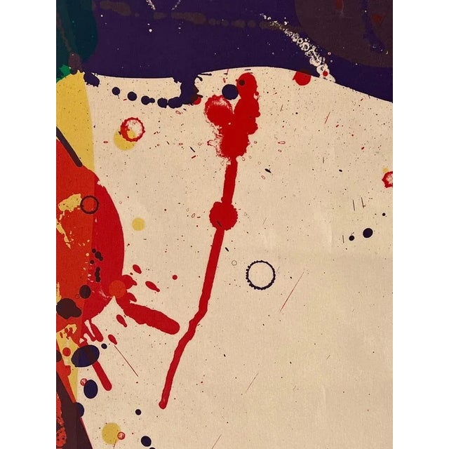 Modern Sam Francis, Untitled, 1968, Lithograph For Sale - Image 3 of 6