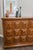 Wood Mid Century Modern Credenza Server Buffet Stanley Oak 9 Drawers Cabinet 1970s For Sale - Image 7 of 11