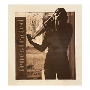 1975 Female Figure Etching and Aquatint