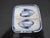 Ceramic Chinese Blue and White Porcelain Divided Sushi Condiment Sauce Dish Tray Pair For Sale - Image 7 of 11