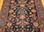 Antique Persian Malayer Rug, Hand-Knotted Wool, Geometric Pattern, 5x7, Navy and Green For Sale - Image 10 of 16