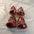 Hollywood Regency Set of 4 Antique German Mercury Glass Santa Christmas Ornaments For Sale - Image 3 of 7