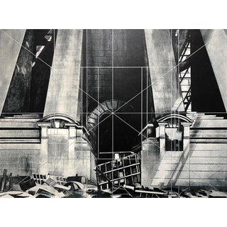 Lowell Nesbitt, "Barrier" 1972 Licht Editions Silkscreen, Serigraph For Sale