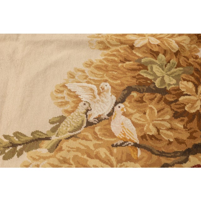 Textile French Aubusson Design Rug 8'0" X 10'0" For Sale - Image 7 of 10