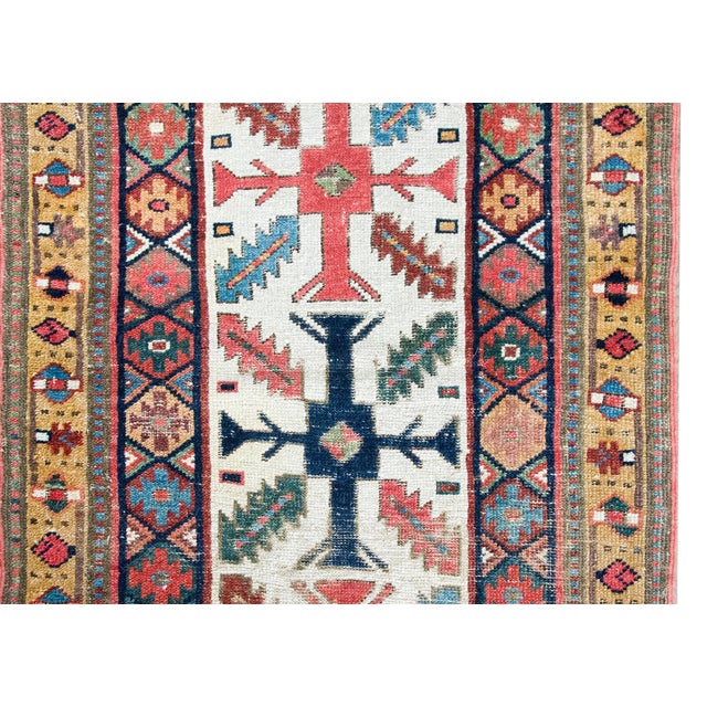 Textile Late 19th Century Kuba Runner For Sale - Image 7 of 16